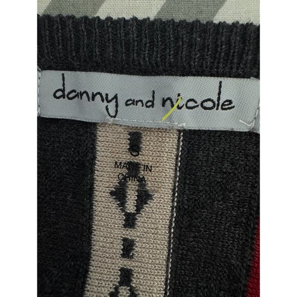 Danny & Nicole Geometric Sweater Dress – Size S - Picture 7 of 8